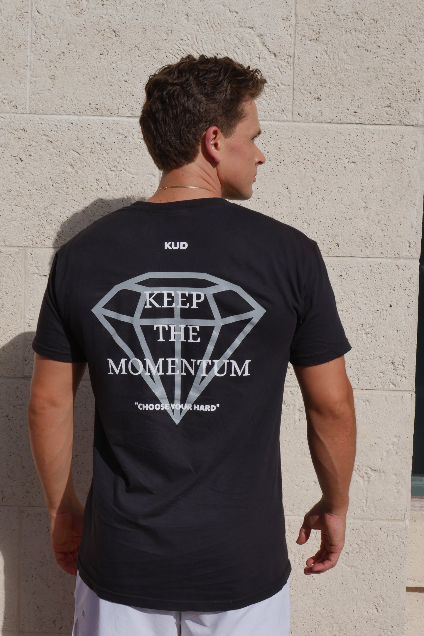 Earn The Coffee T Shirt – Midnight Black