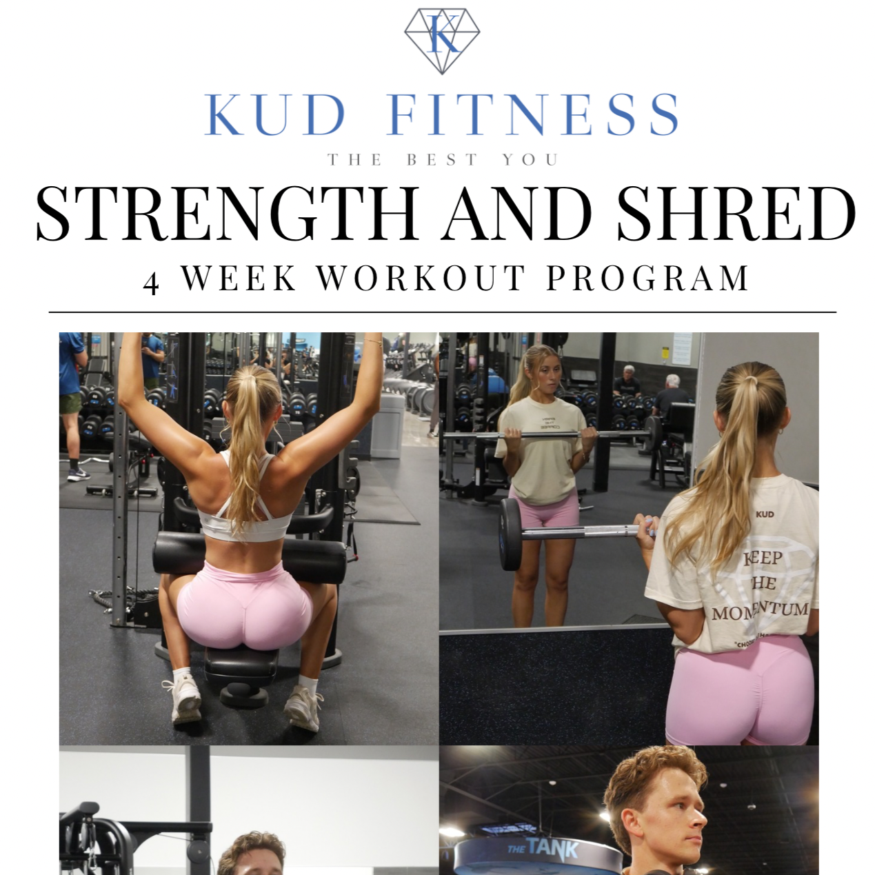 Strength and Shred 4 Week Fitness Program