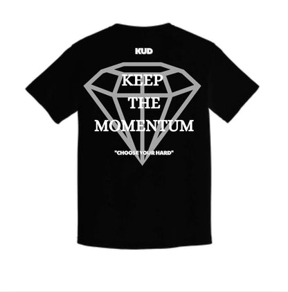 Earn The Coffee T Shirt – Midnight Black